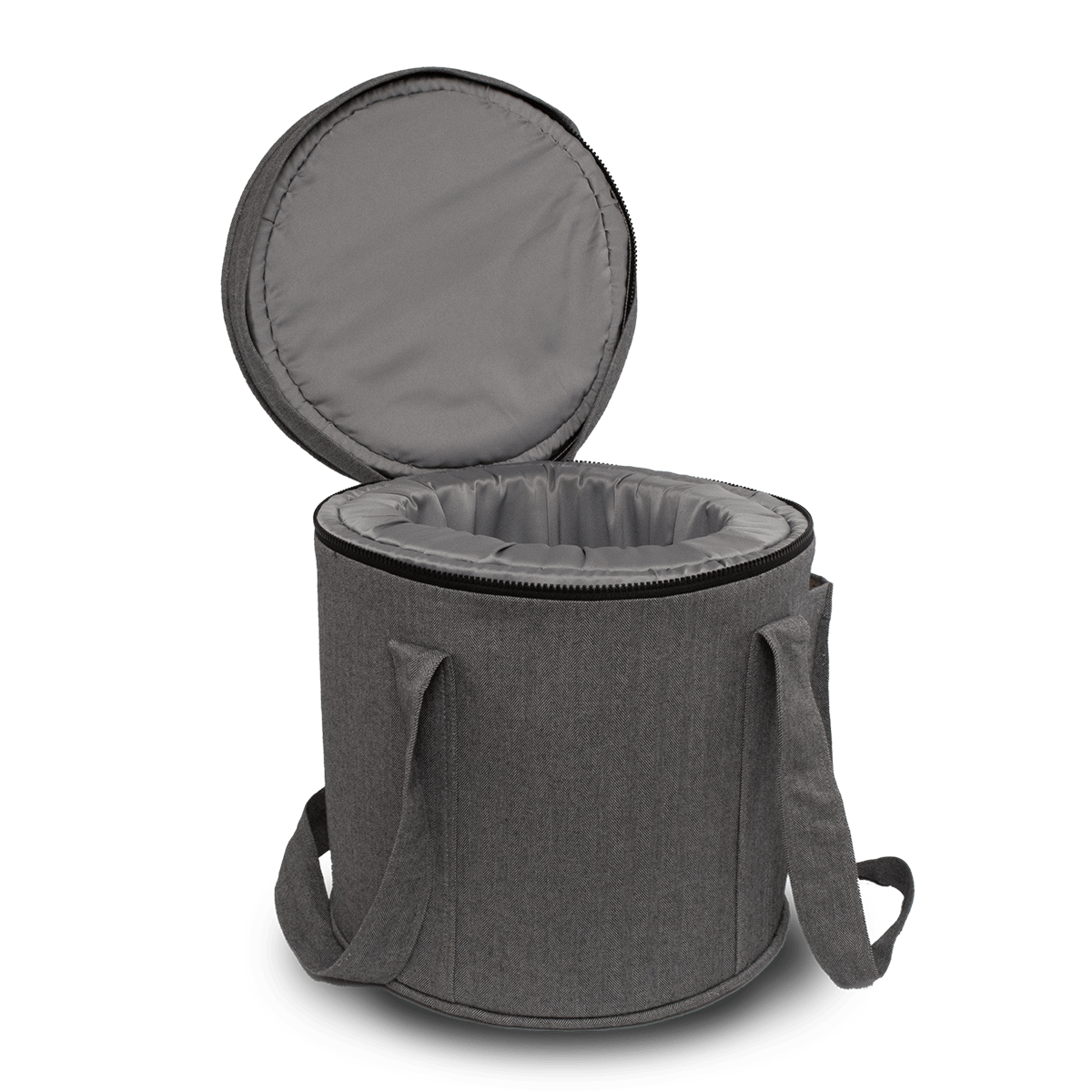 Ballistic Nylon Carrying Case 9" Earthen Grey Divine Sound