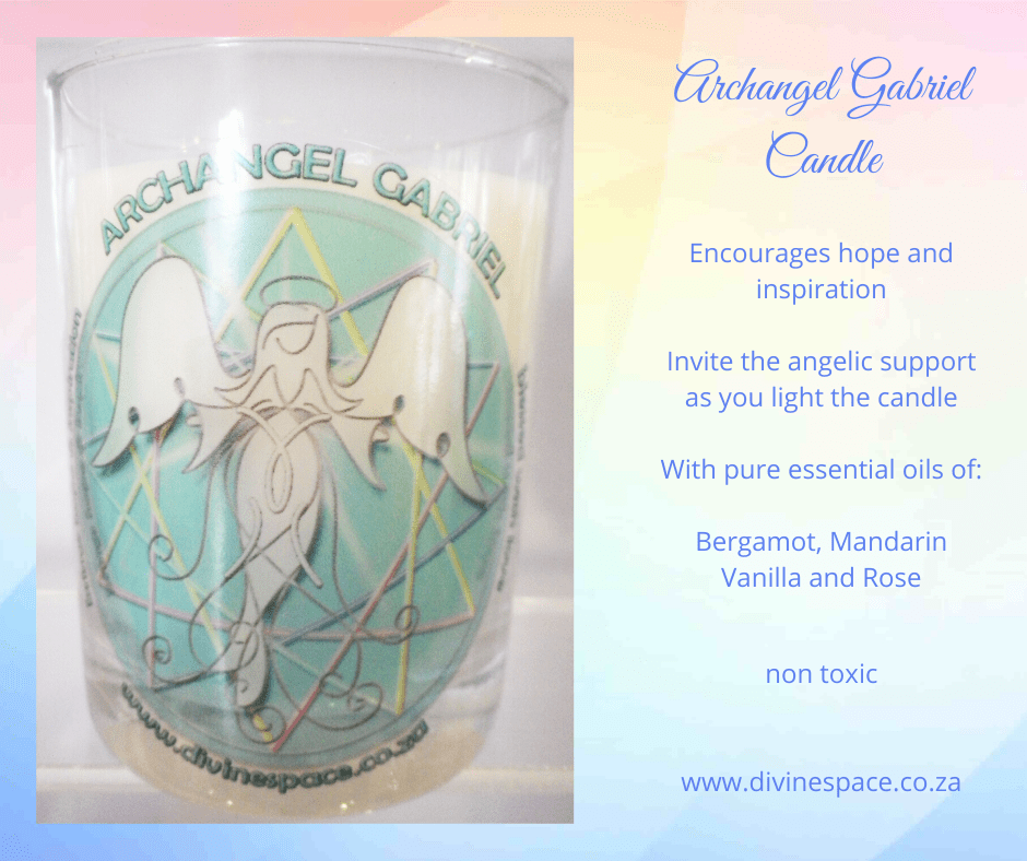 Archangel Gabriel candle