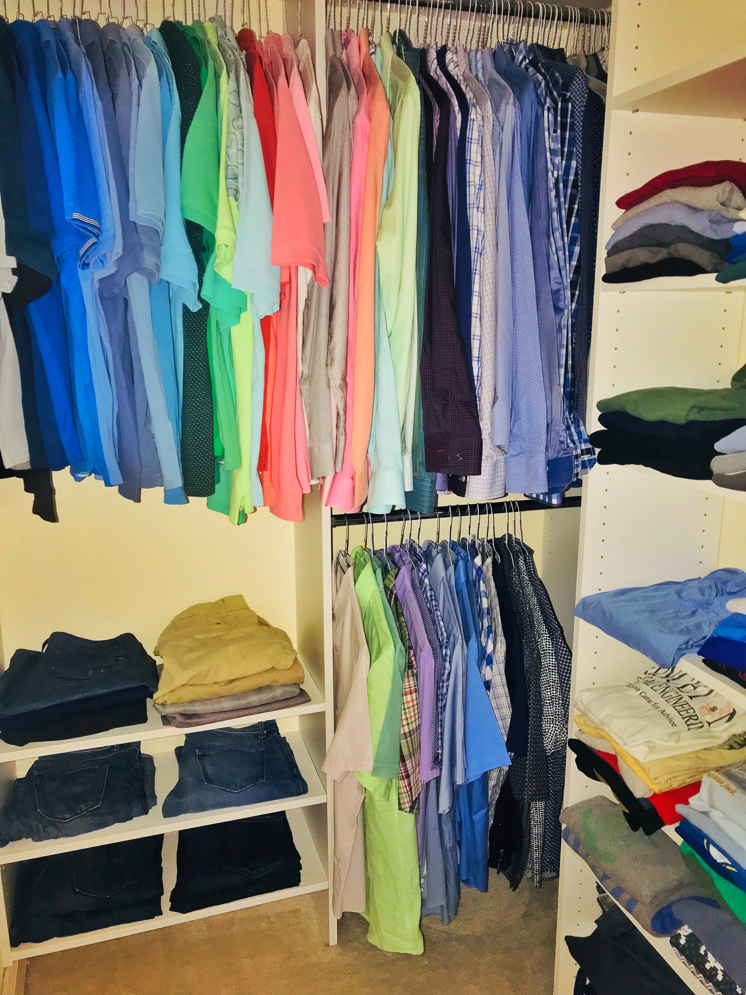 The Men’s Closet Makeover…Getting Dressed in Style Divine Style