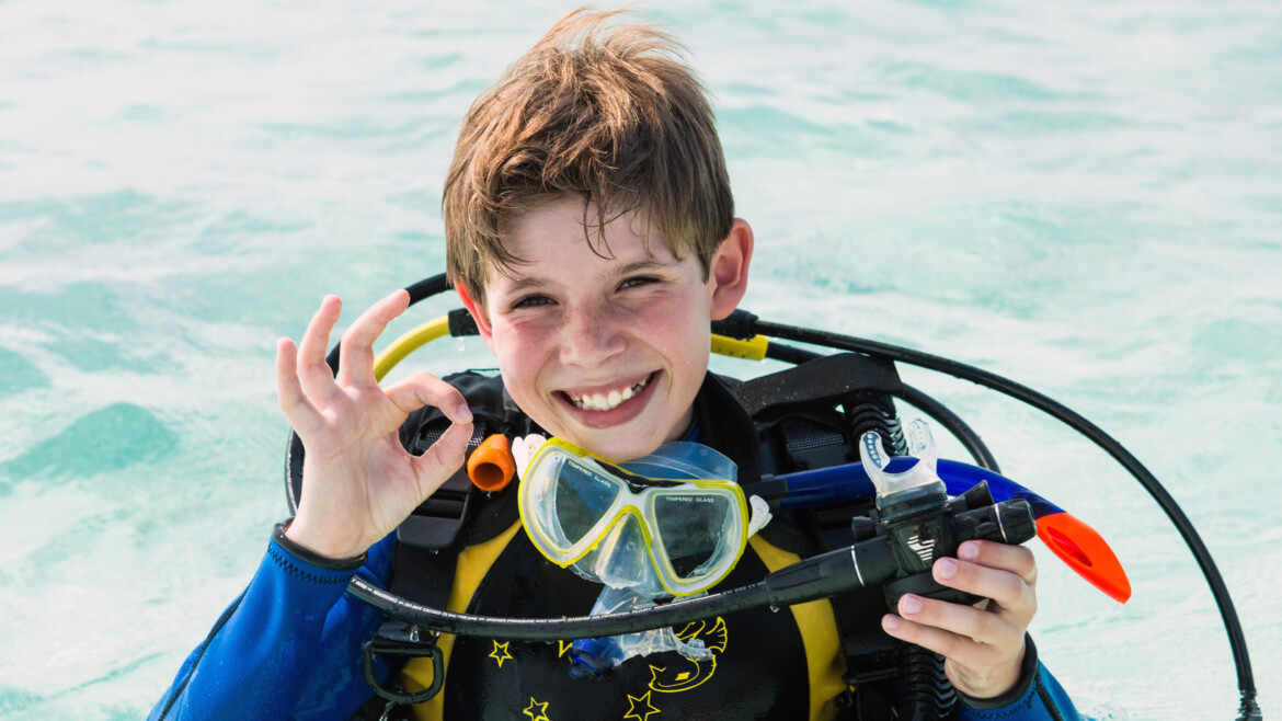 PADI Junior Open Water Diver Course For children Red Sea Diving