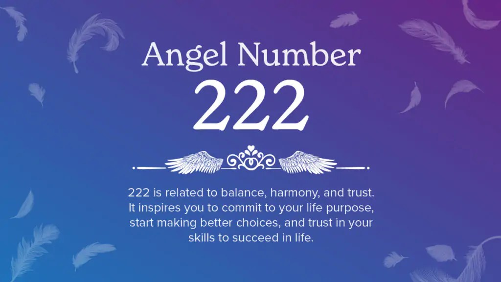 Seeing 222 Angel Number Significance Divinity Digits