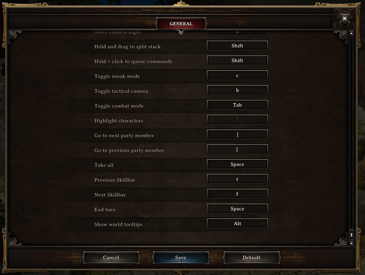 Controls Divinity Original Sin Wiki