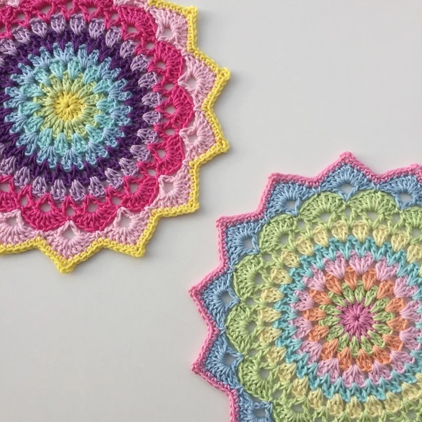 Mandalas a todo color DIVINO CROCHET