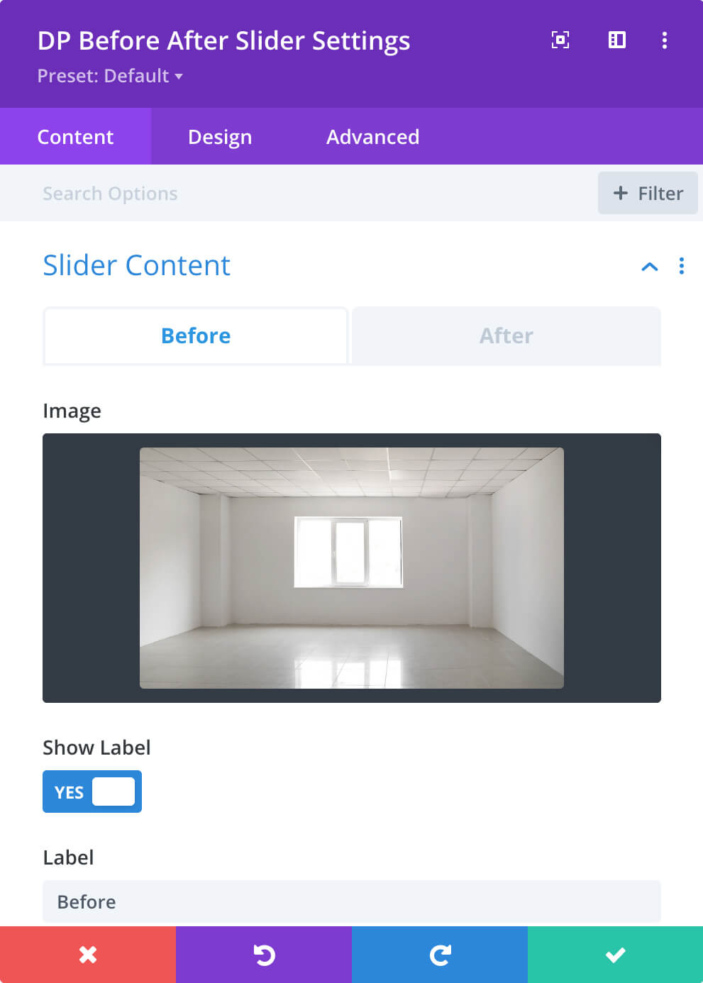 Divi Before After Slider Divi Plus