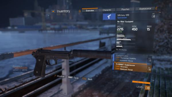 Thompson M1928 Weapon Item · The Division Field Guide