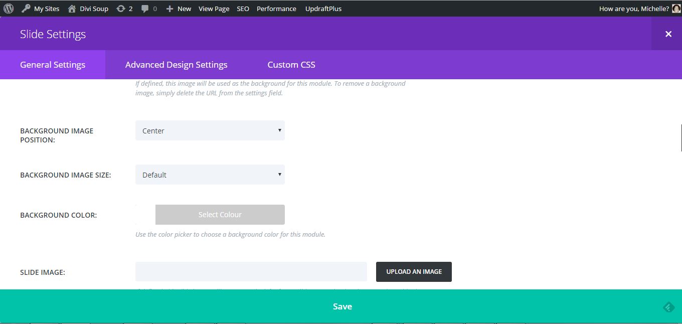 Aligning The Fullwidth Slider Text Left or Right tutorial for Divi