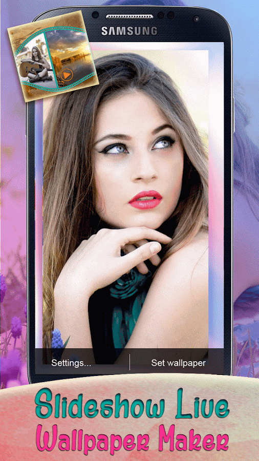 Slideshow Live Wallpaper Maker スマホ・ライブ壁紙ギャラリー