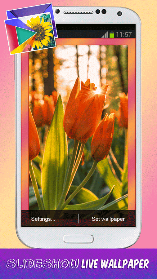 Slideshow Live Wallpaper スマホ・ライブ壁紙ギャラリー