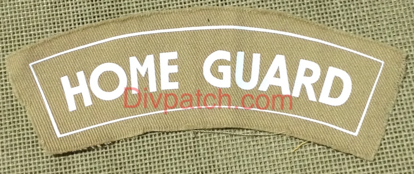 HOME GUARD SHOULDER TITLE