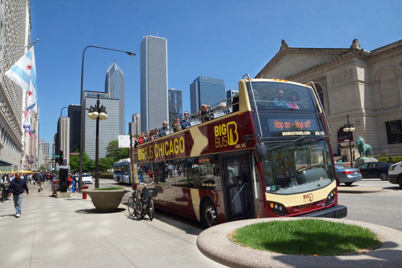 Chicago Hopon & Hopoff Bus