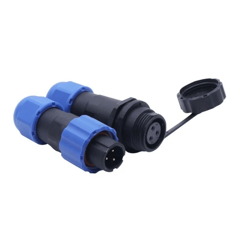 3 pin Waterproof Connector, Nylon Assembly, 3 pin Plug and Socket, auto