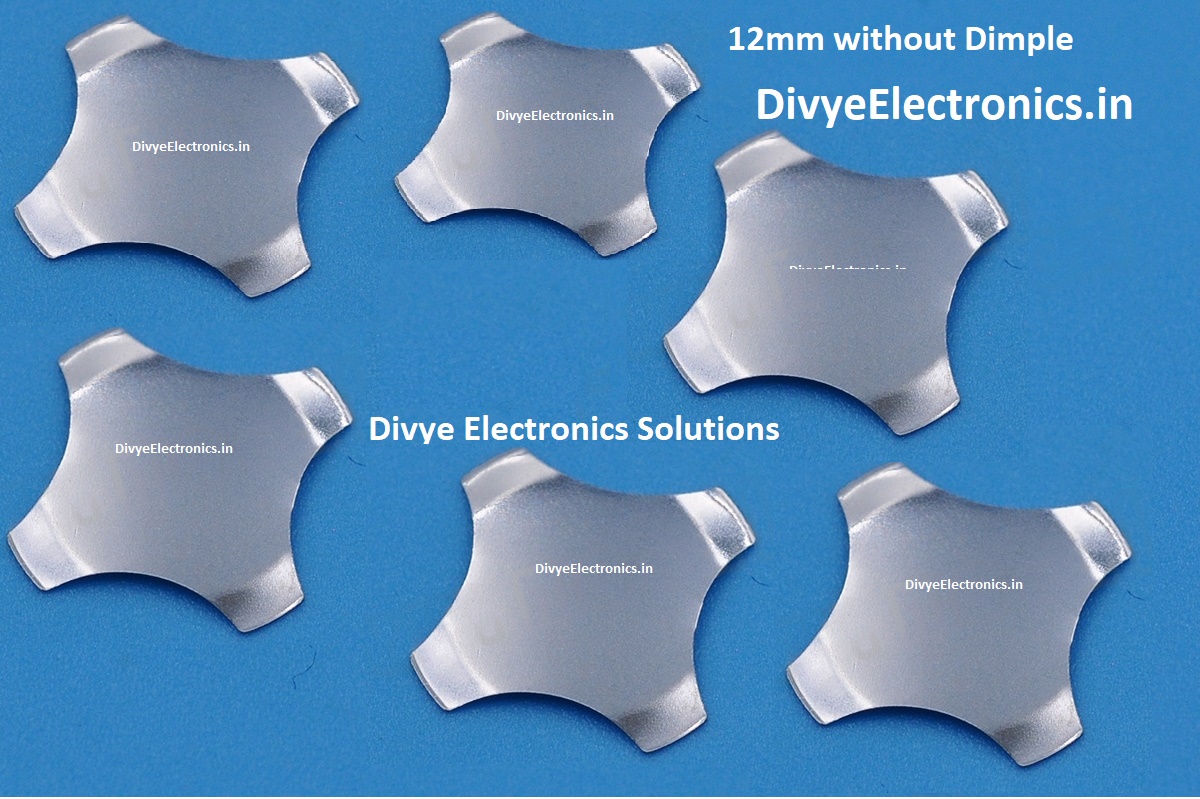 12mm 4 Leg Tactile Snap Metal Dome Switch without dimple (100pcs