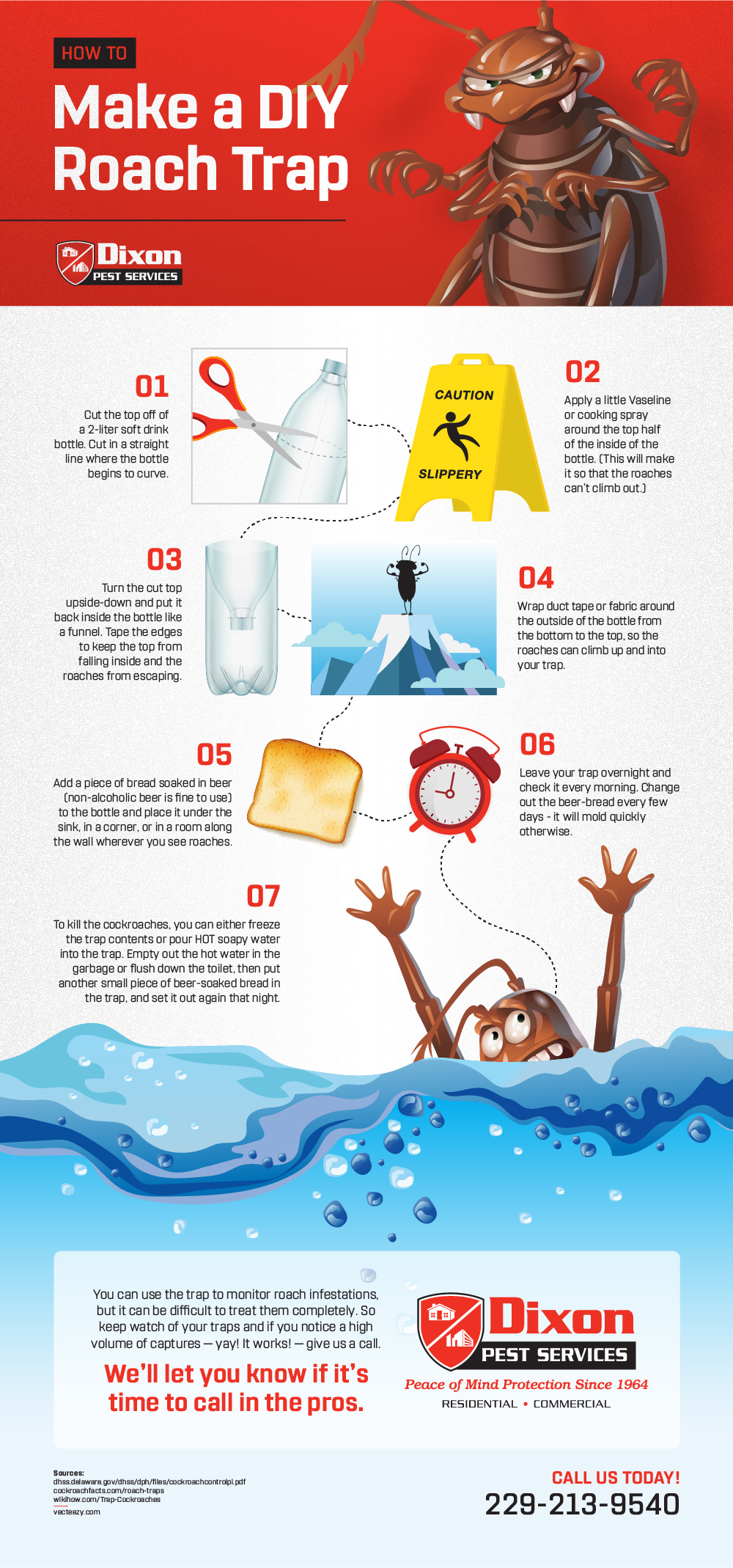 How to Build a Homemade 2Liter Roach Trap Dixon Pest Services Pest