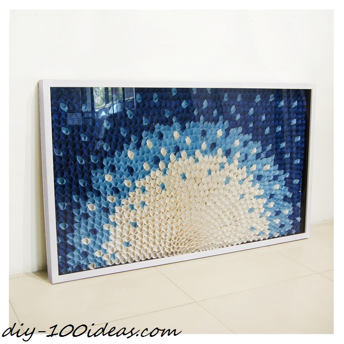 Colored paper craft idea DIY 100 Ideas