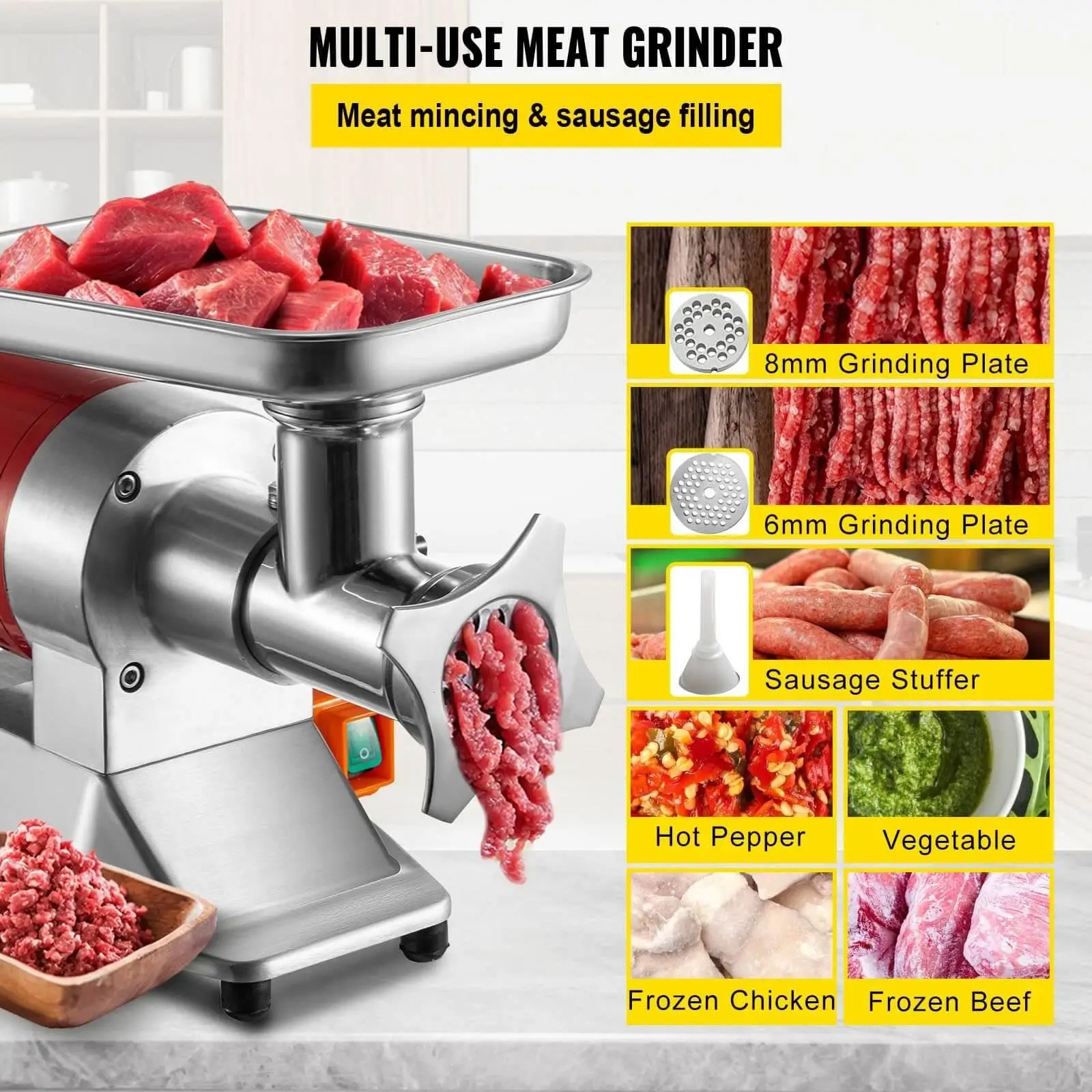 What is the Best Commercial Meat Grinder? VEVOR Blog