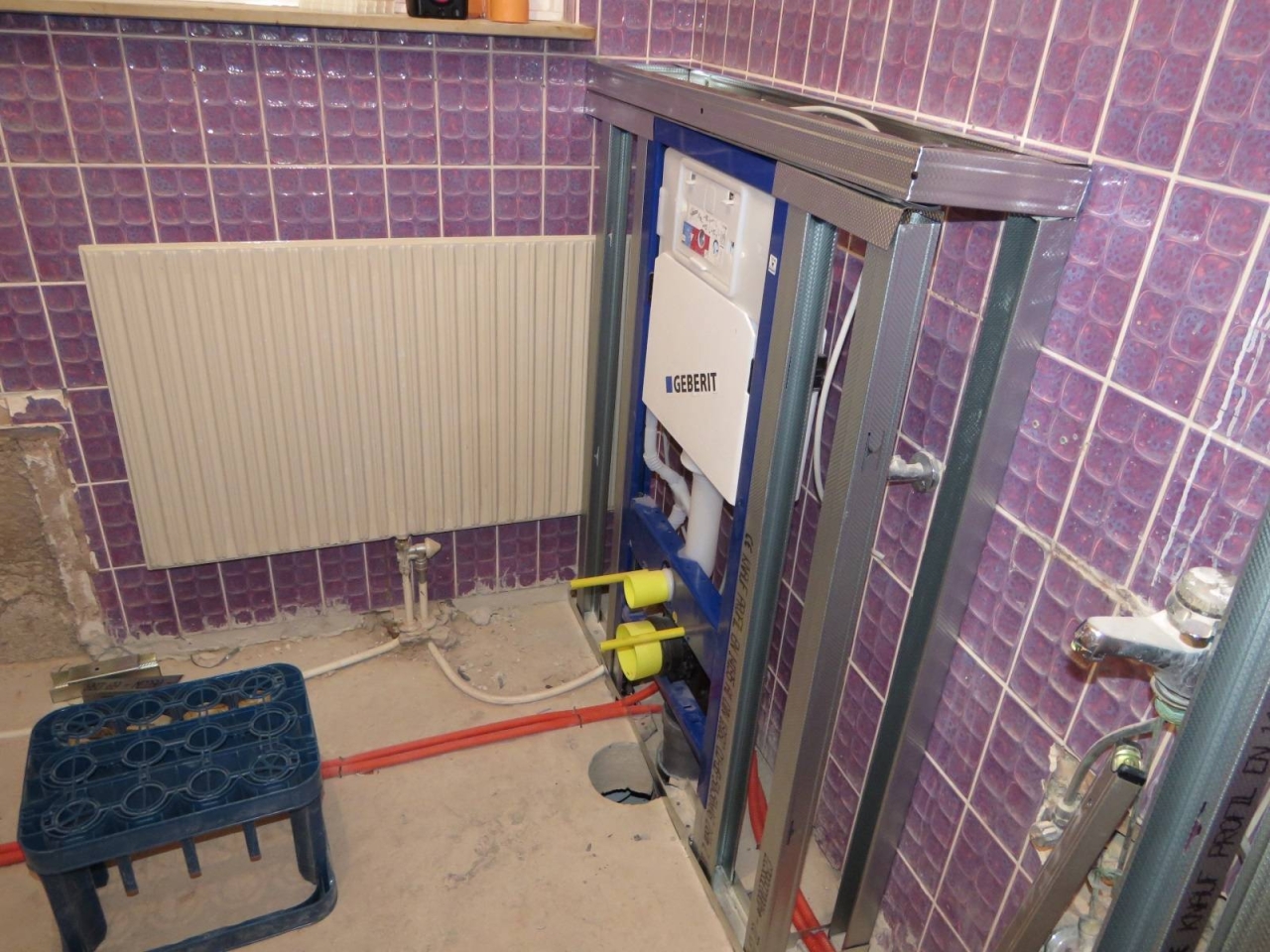 Waschtisch Vorwandelement Trockenbau