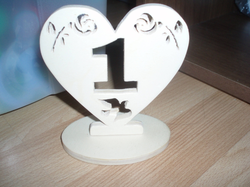 kleines Geschenk zum 1. Hochzeitstag Bauanleitung zum Selberbauen 1