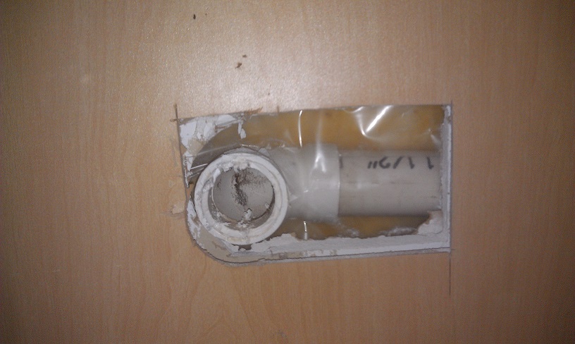 Replumbing an improper trap. « Home Improvement Stack Exchange Blog