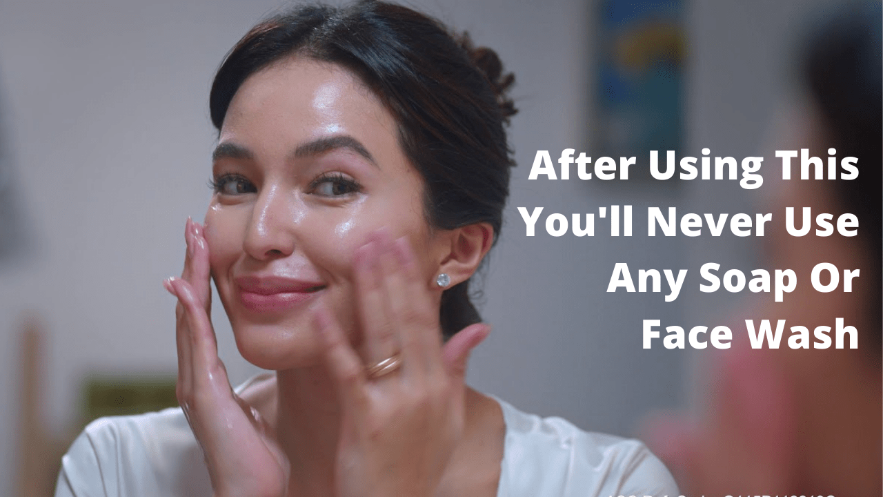 Instead of face wash use this powder on your face and see the