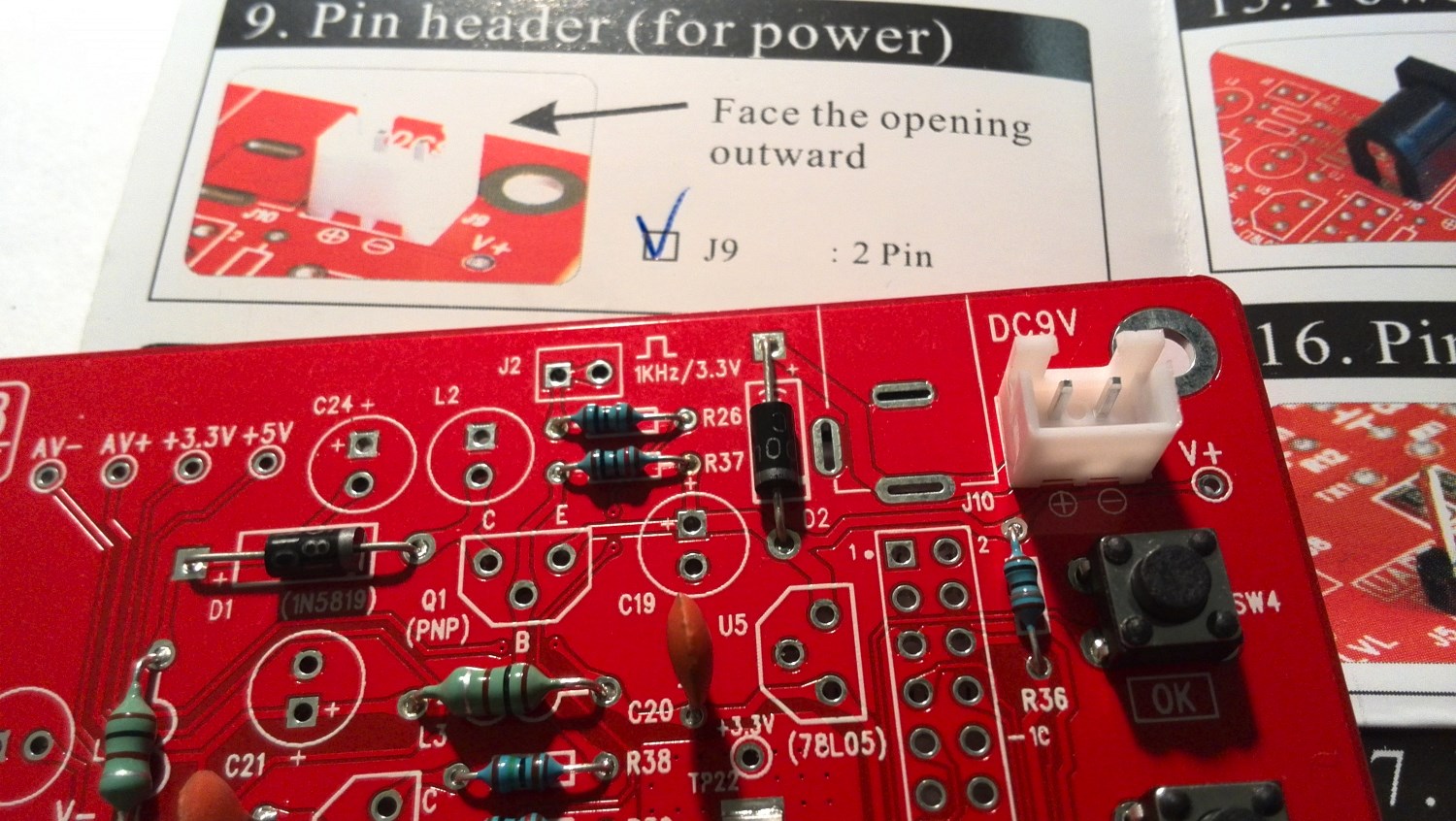 DSO138 digital oscilloscope assembly and setup instructions DIY PROJECTS