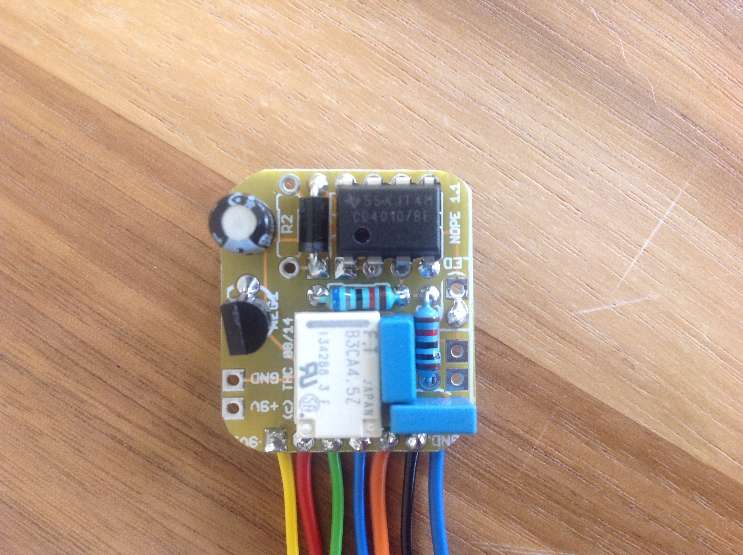 Relay Switches The story TH custom effects