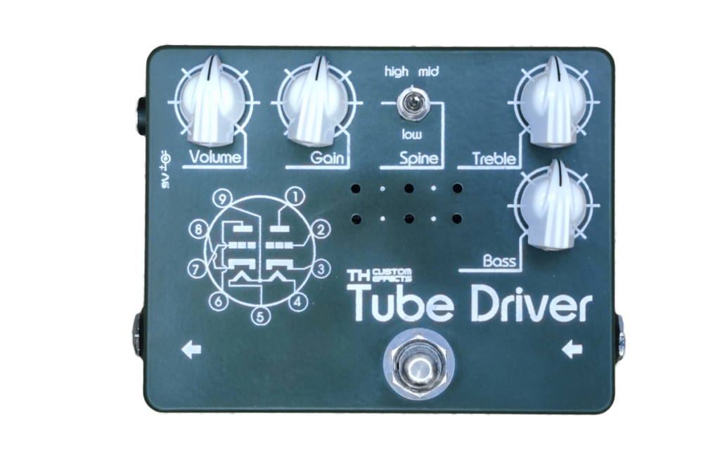 Tube Driver Overdrive grey TH custom effects