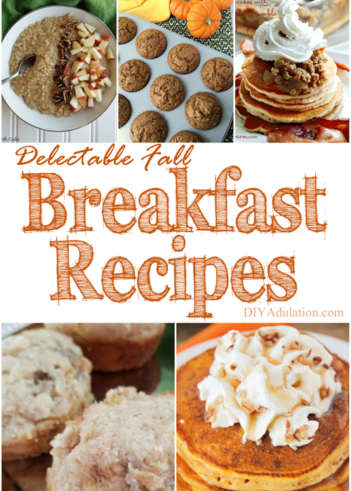 Delectable Fall Breakfast Recipes + MM 174 DIY Adulation