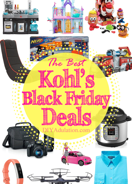 The Best Black Friday Deals at Kohl's 2017 DIY Adulation