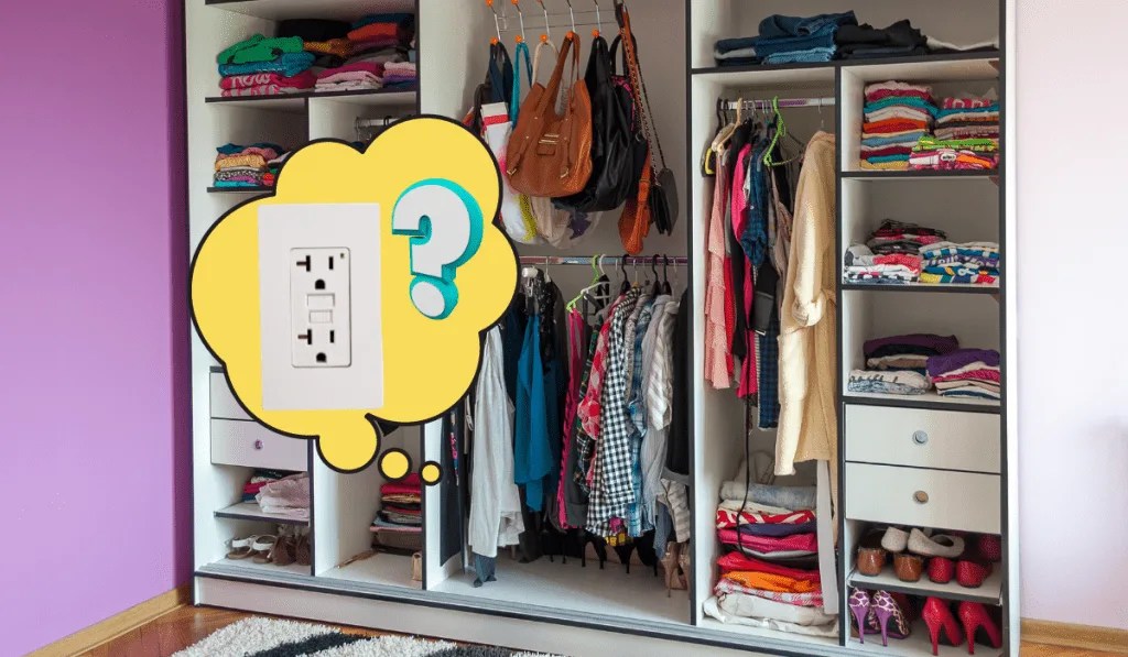 Can an Outlet Be Installed in a Closet? DIY All Day