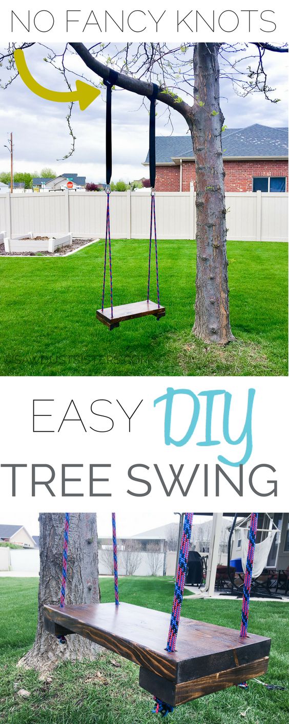 Awesome DIY Tree Swing Ideas To Try Now DIY Projects
