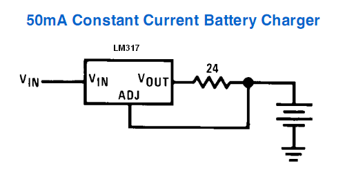 LM317 / LM338 / LM350 Current Regulator Calculator and Circuits