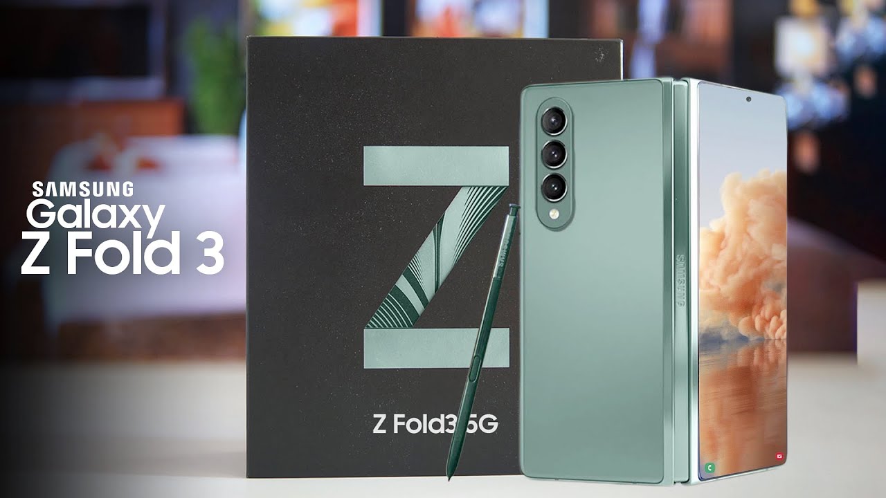Samsung released the folding screen Galaxy Z Fold3 5G it supports