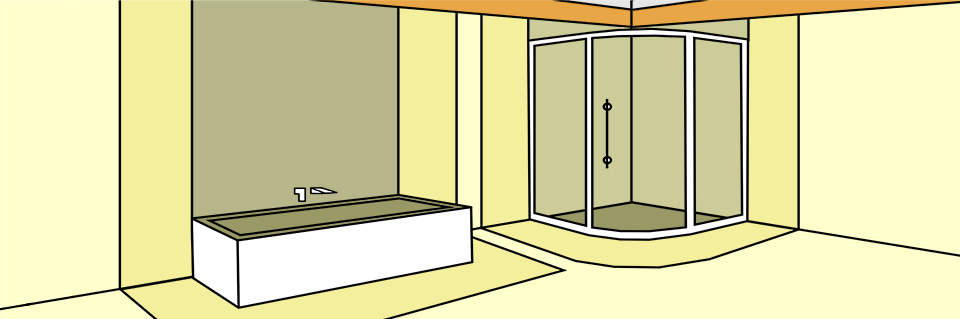 ElektroInstallationszonen im Bad diybook.de