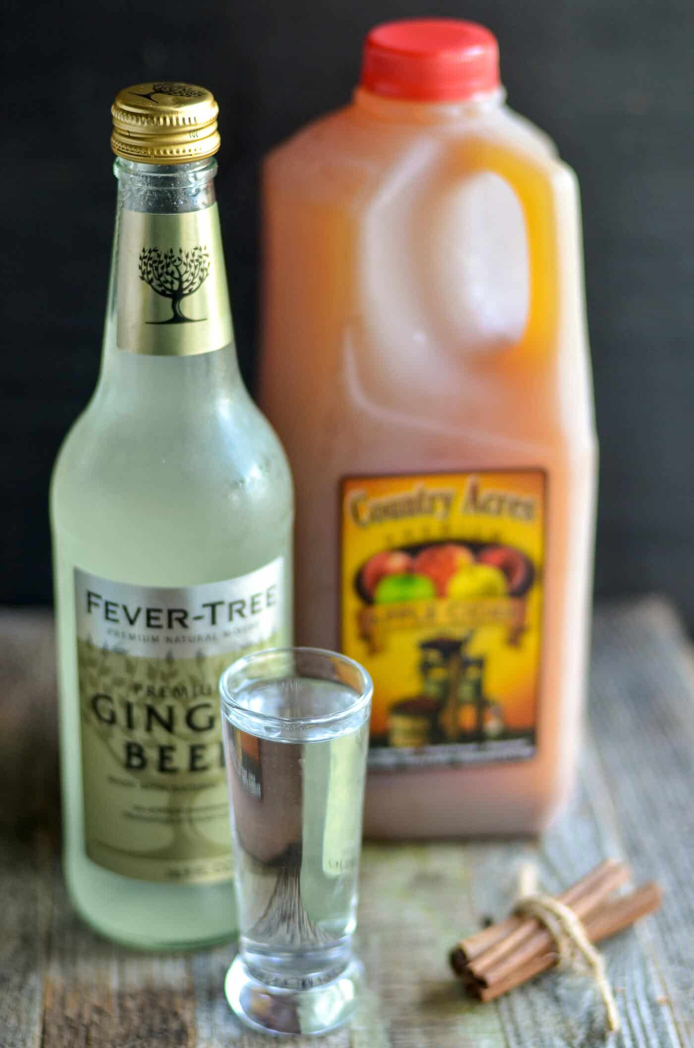 Apple Cider Ginger Beer Cocktail DIY Candy