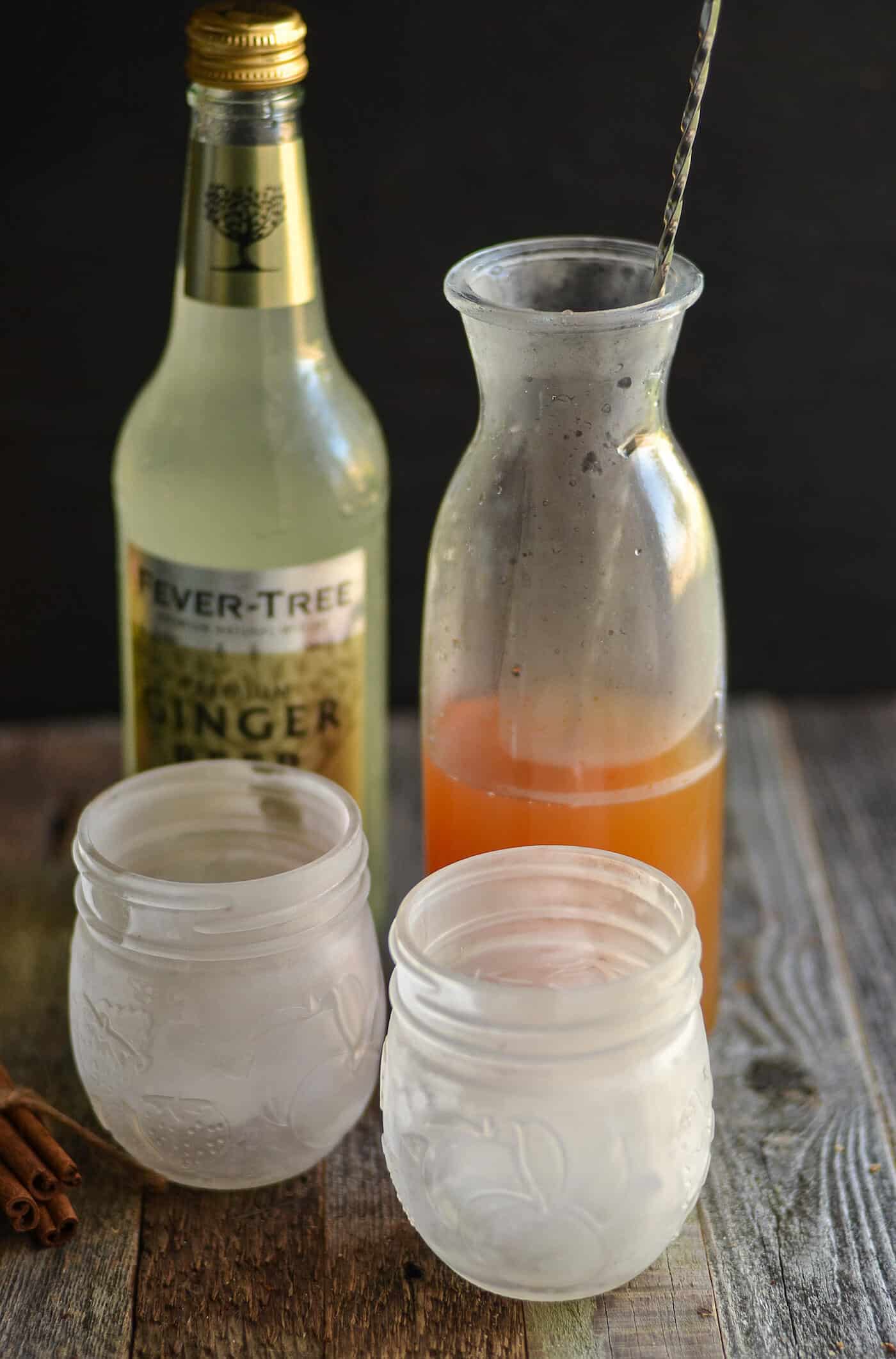 Apple Cider Ginger Beer Cocktail DIY Candy