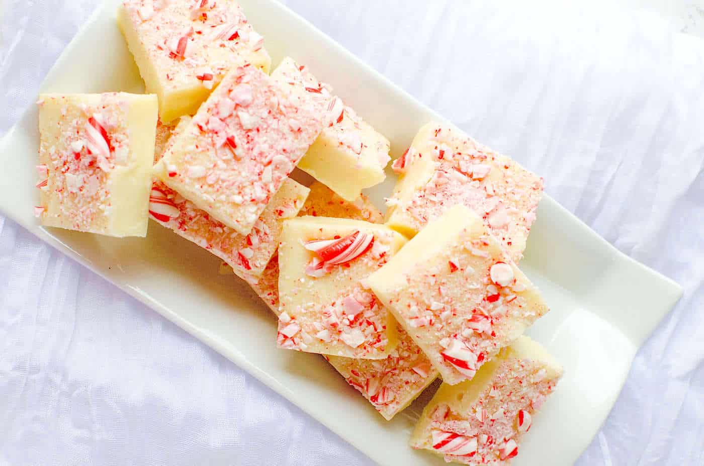 Candy Cane Easy Fudge Recipe DIY Candy