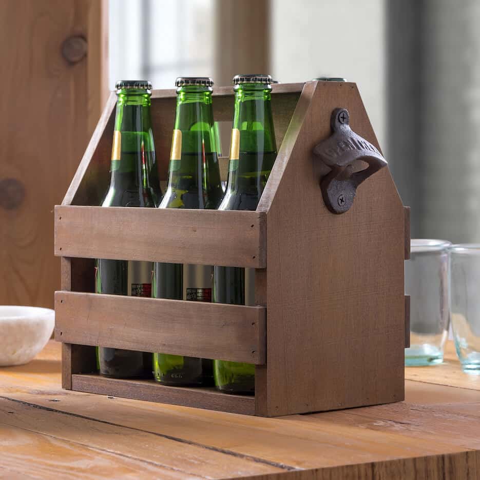 How to Make a Wooden Beer Caddy (in Six Steps) DIY Candy