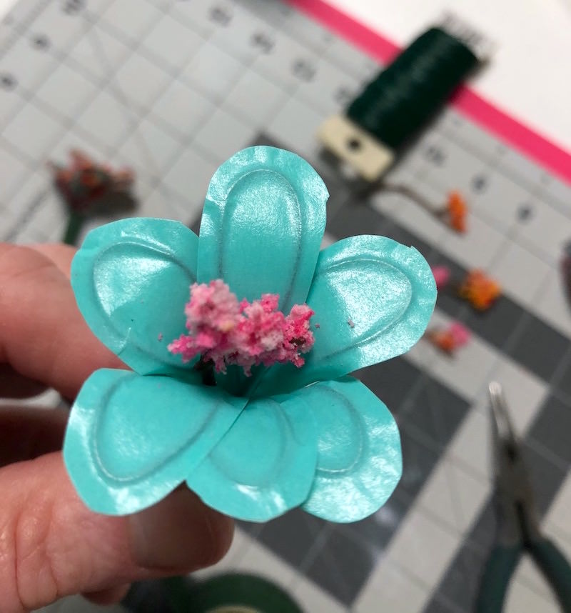 Make Washi Tape Flowers The Easy Way! DIY Candy