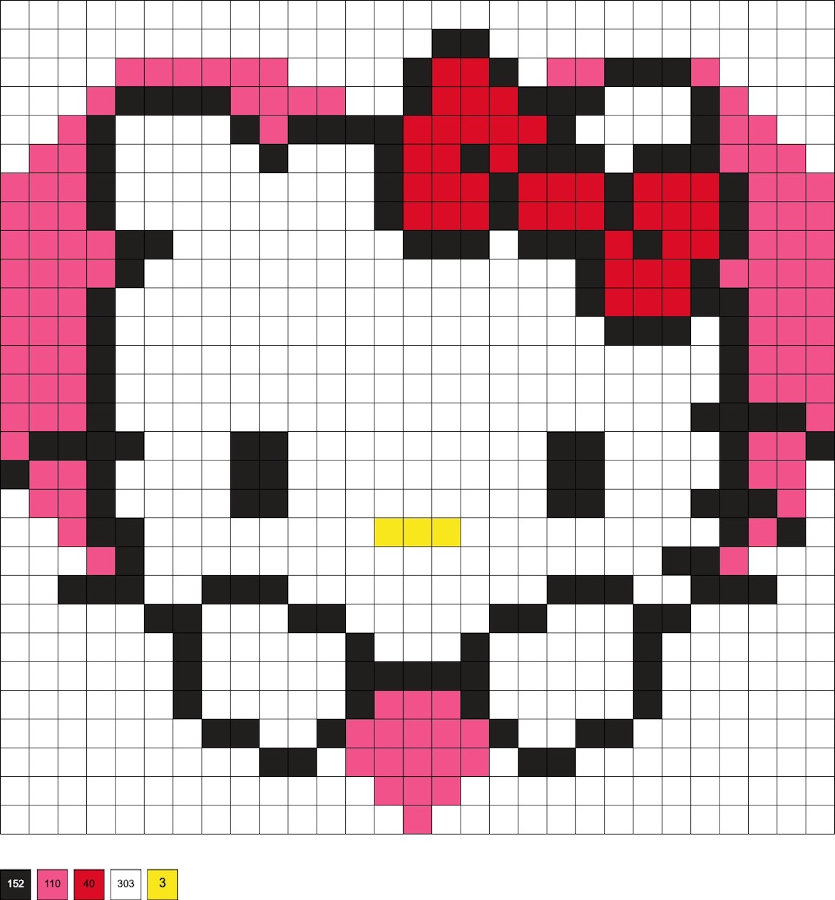 Sanrio Perler Beads (30+ Free Patterns!) Artshow24
