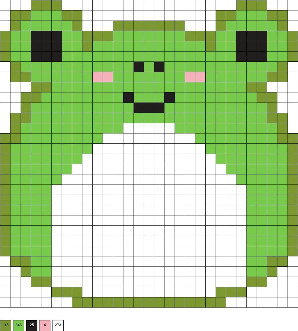 Frog Perler Beads (35+ Free Patterns!)