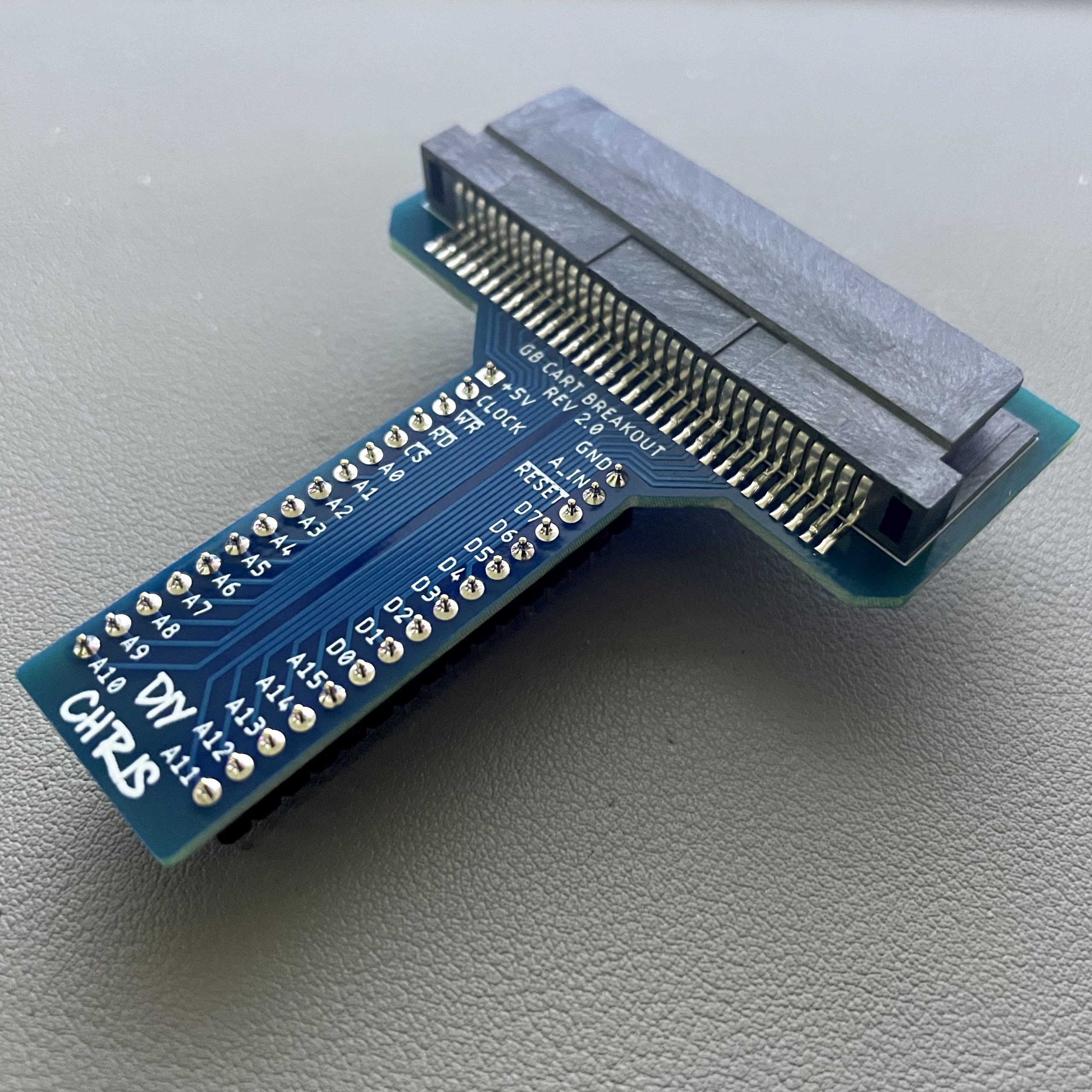 Gameboy DMG Cartridge Connector Breakout SMD Version DIY Chris