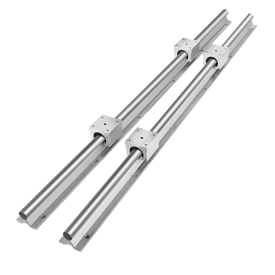 Linear Rail with Sliding Bearing Block Kits SBR12 DIY CNC 3D Printer