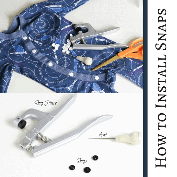 Learn How to Install Snaps like a Pro DIY Danielle®