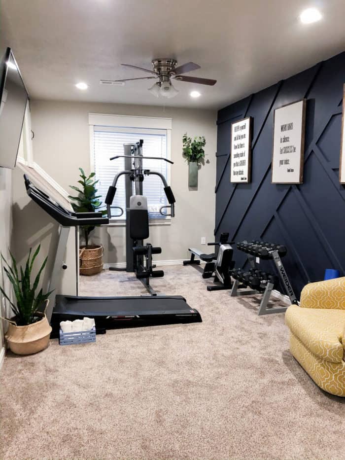 Home Office Workout Room Ideas