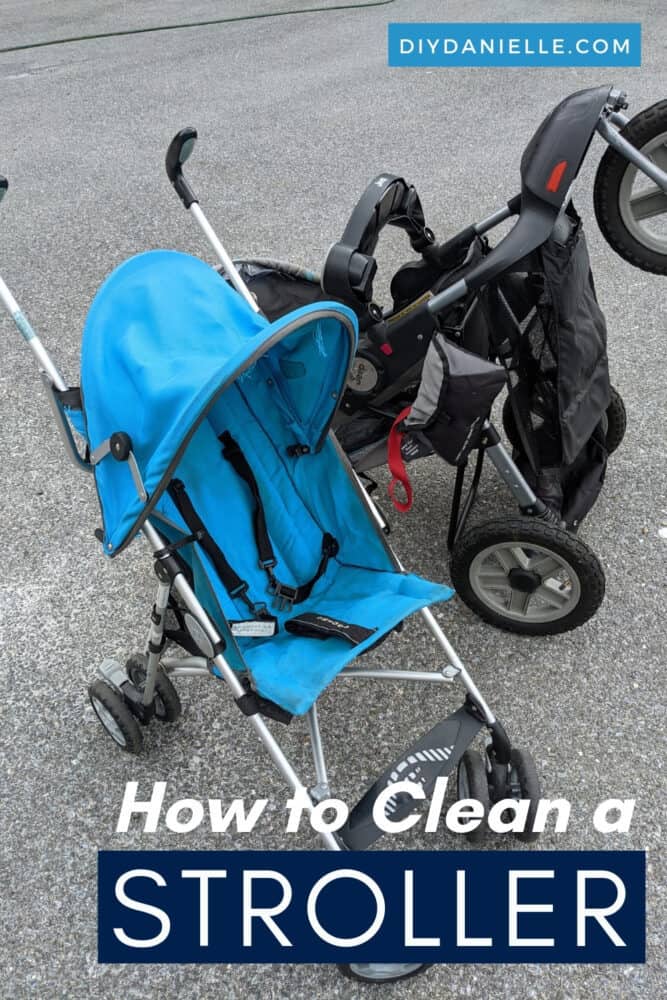 How to Clean a Stroller Deep Cleaning a Pram DIY Danielle®