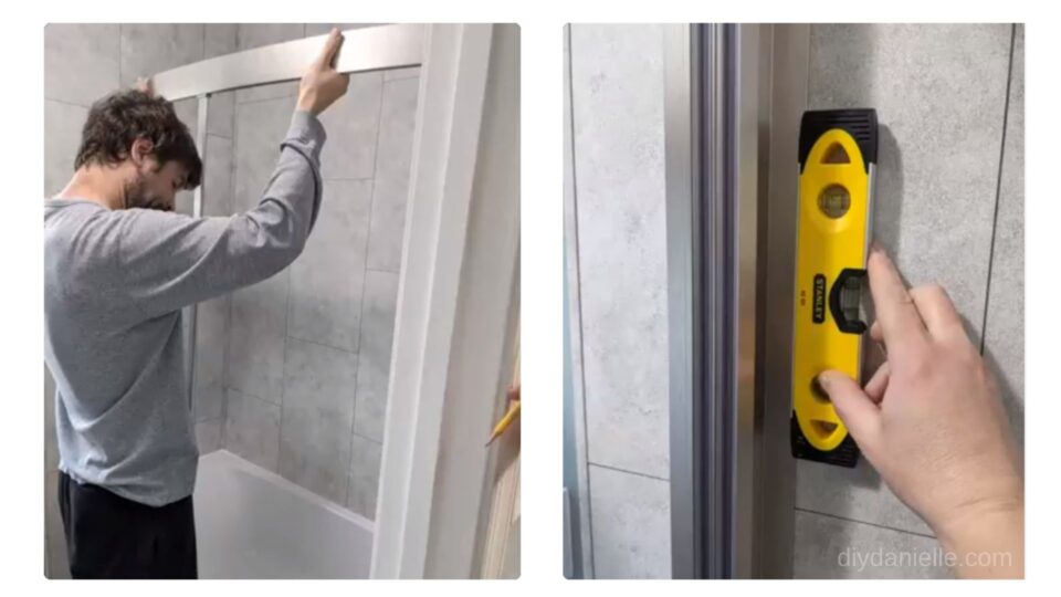 How to Install an Ovation Bathtub Door DIY Danielle®