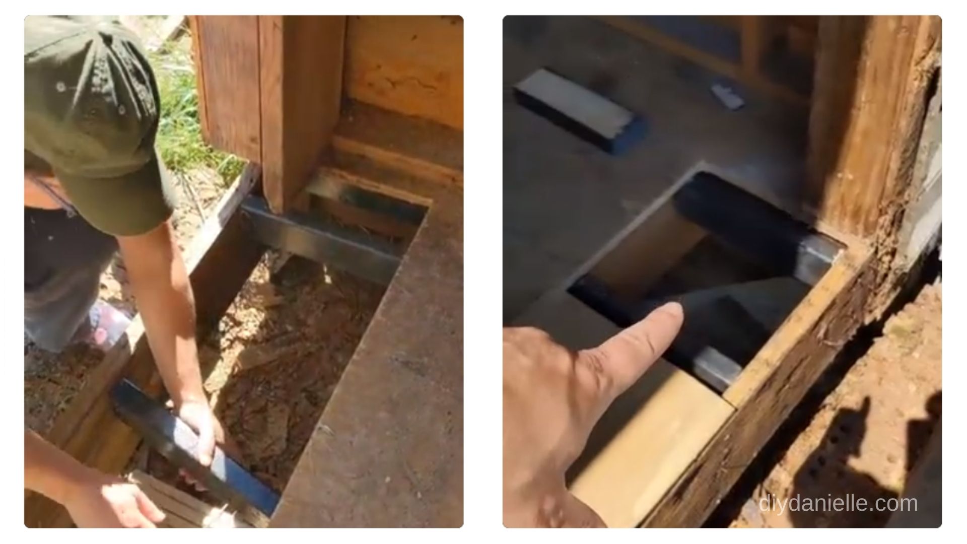How to Repair a Shed Floor that has Rotted DIY Danielle®