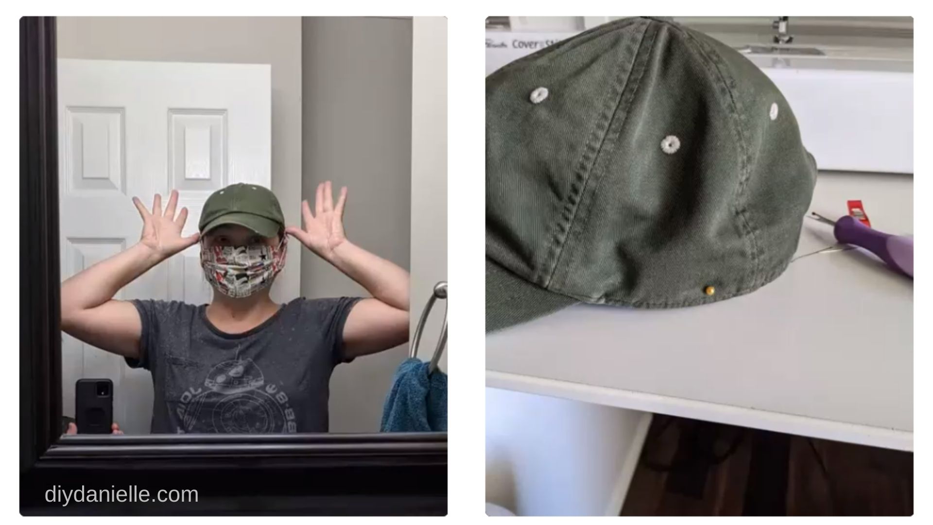 How to Make Your Face Mask More Comfortable DIY Danielle®