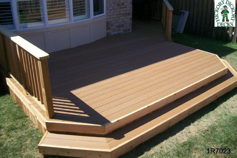 Deck Plan 1R7023 DIY Deck Plans