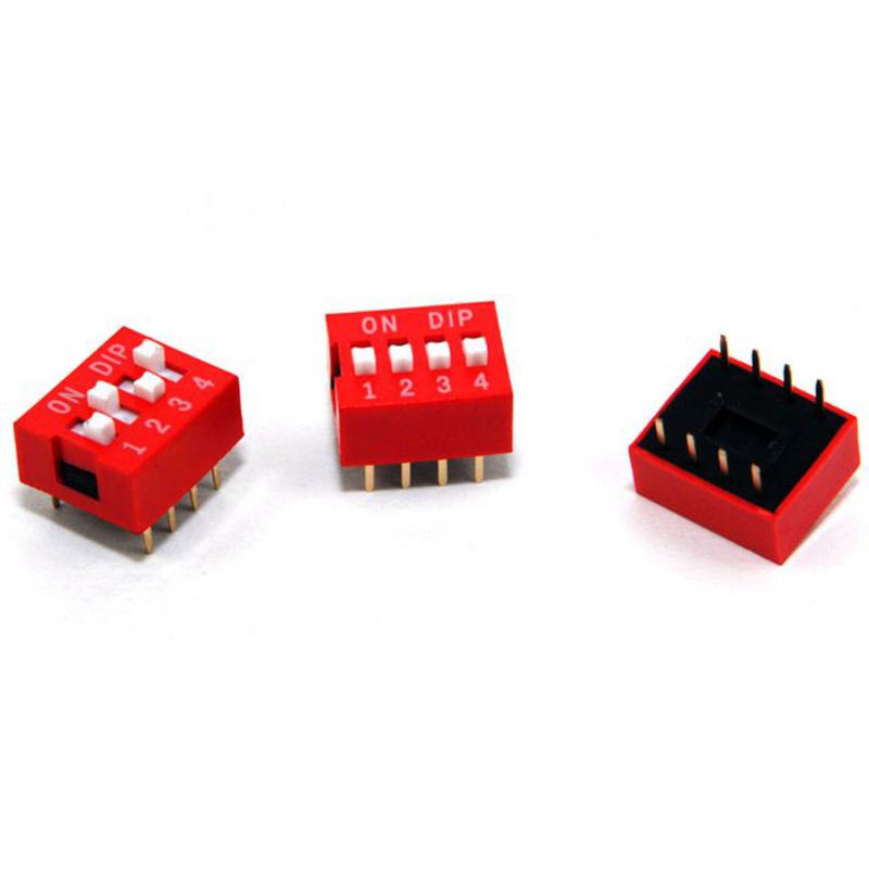 DIP Switch 4 Interrupteurs DiyDomo
